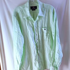 Mens Linen Vineyard Vines Shirt
